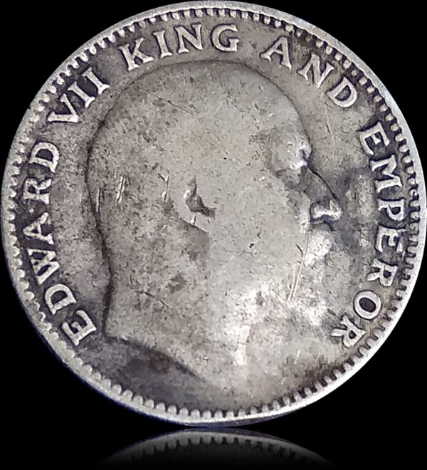 1907 Half Rupee King Edward Best Found - Royal Collector's Choice - Image 2