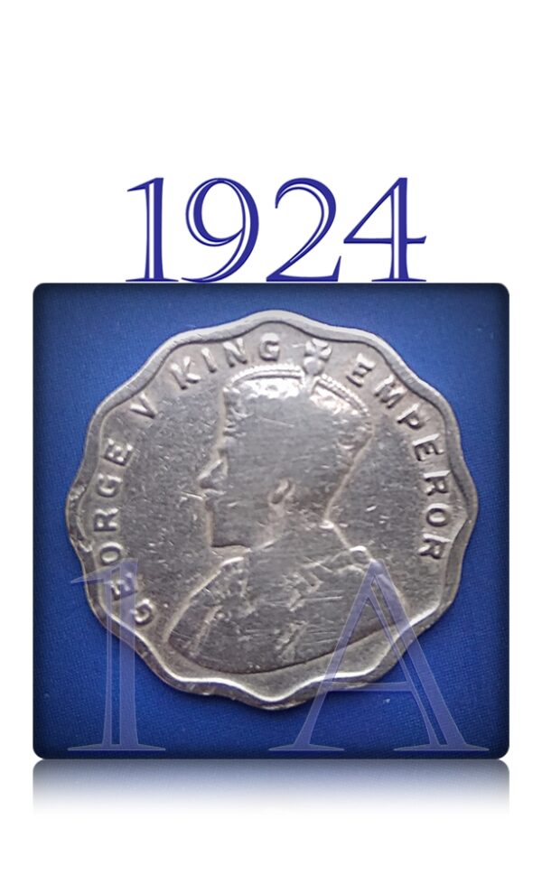 1924 1 Anna King George V British India - Bombay best buy