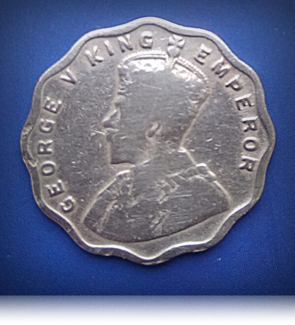 1924 1 Anna King George V British India - Bombay best buy - Image 2