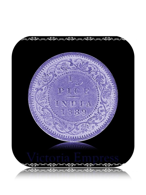 1889 Half Pice Queen Victoria Empress - Rare Worth Collecting Coin on Value