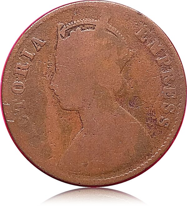 1898 Quarter Anna Queen Victoria Empress Rarest - Worth Value Collection - Image 2