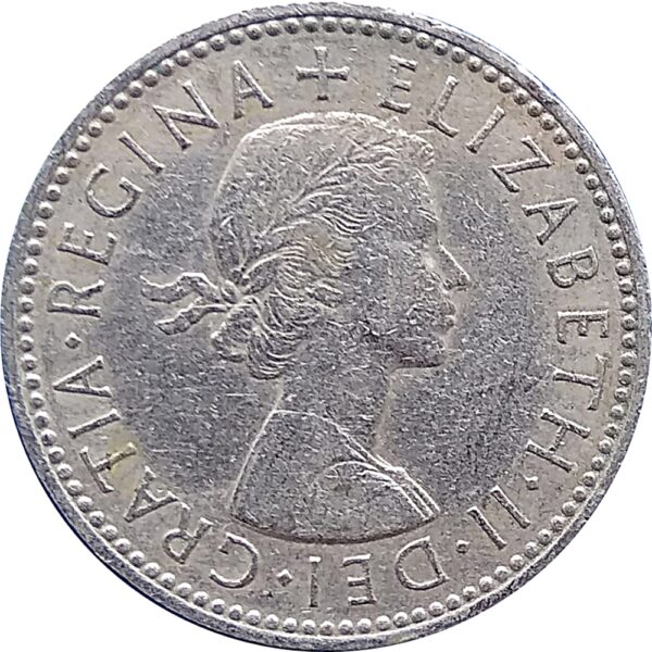 1956 UK One Shilling coin Queen Elizabeth - Worth Buy - Image 3