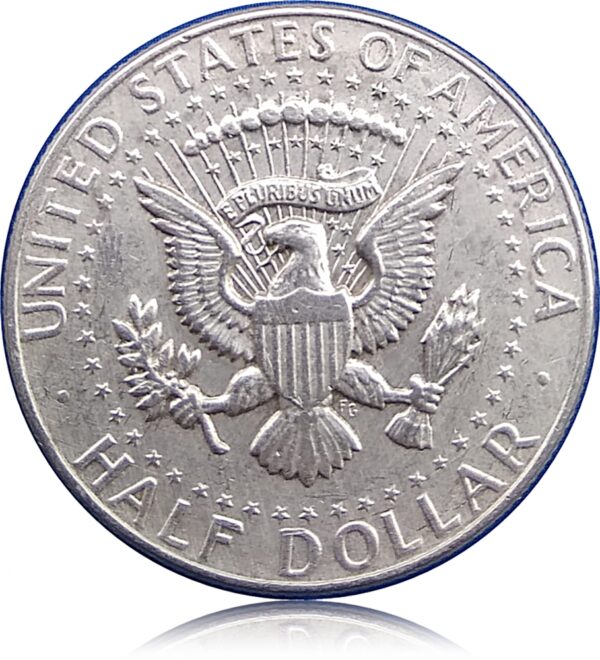 USA Kennedy Half Dollar 1964 90% Silver - Very Rare Coin - Image 2