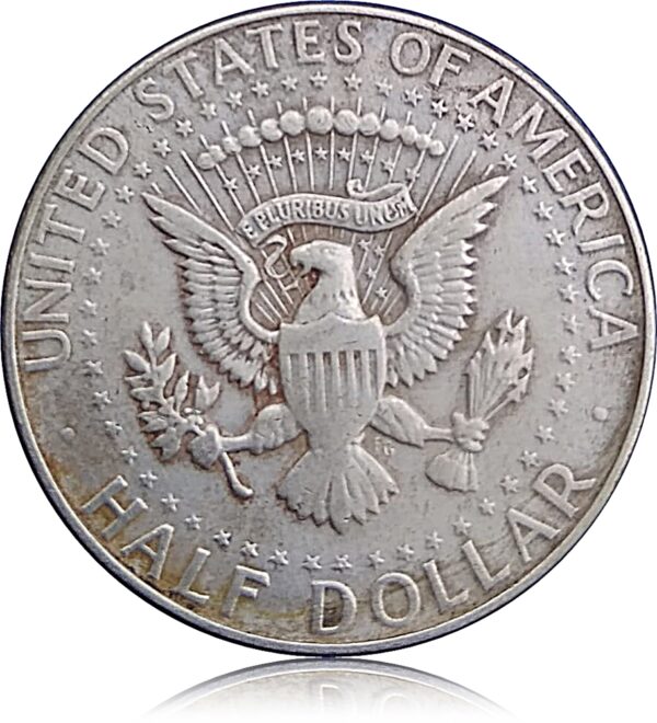USA Kennedy 1967 Half Dollar - 40 % Silver Best Found Rare - Image 2