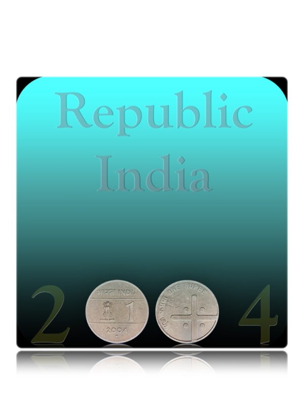 2004 1 Rupee Republic India Coin - Best Value Online - Worth Collecting