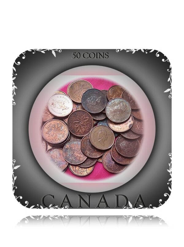 Canada 1 cent 50 coins set - Best Value Buy