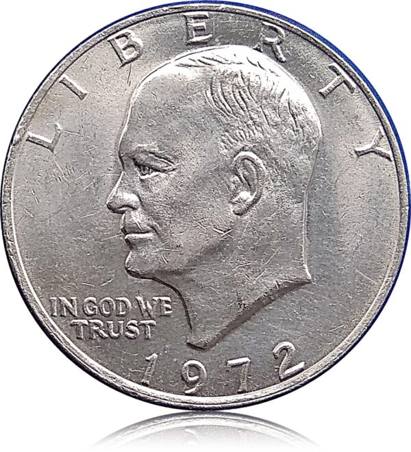 Eisenhower 1 dollar rare 1972 - Best Buy - Image 2