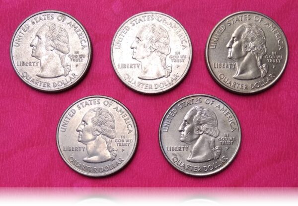 1999 to 2008 50 Coins set - Full Boogie USA Quarter Dollar - Royal Collection - Best Found - Heart Full Collection Rich - Image 7