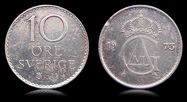 Sweden 10 ore Best Online Value Worth Coin - Image 2