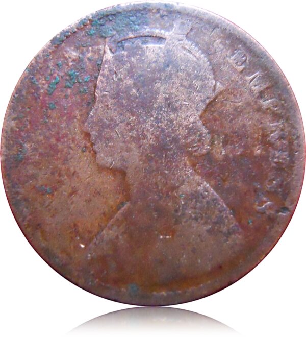 1892 Victoria Empress Quarter Anna Calcutta Mint - Best Buy - Image 2