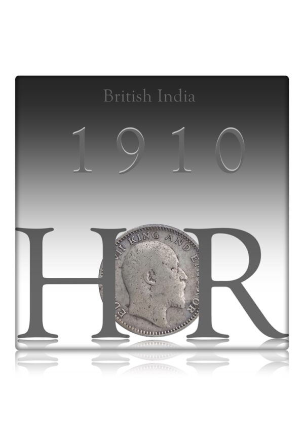 1910 1/2 Half Rupee King Edward VII - Rich Collection All time worth