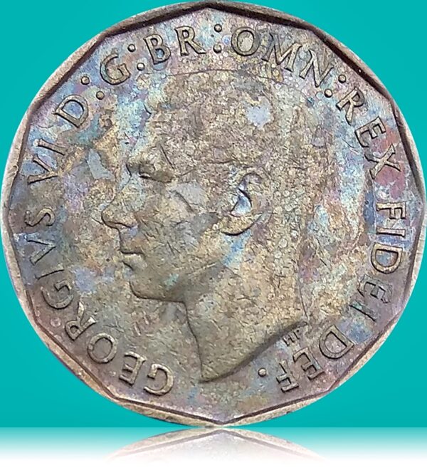 1952 UK Three Pence King George VI- Best Buy - Image 2