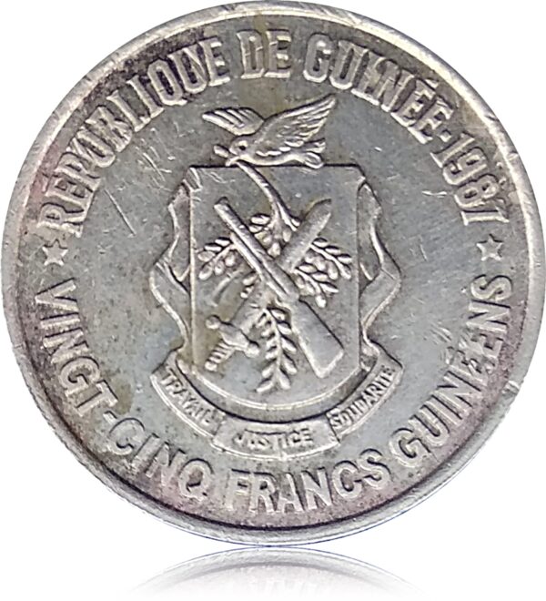 Guinea 25 Fancs Coin - Worth Buy - Image 2