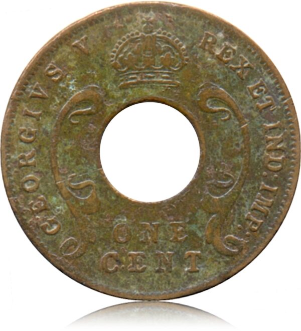 1927 One Cent Georgivs V 1 East Africa worth value price for collection - Image 2