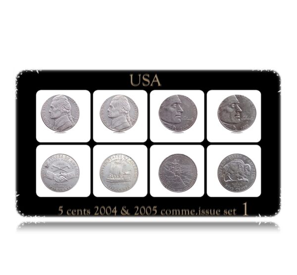 5 cents 2004 & 2005 comme.issue Coins - Worth Buy - Image 2