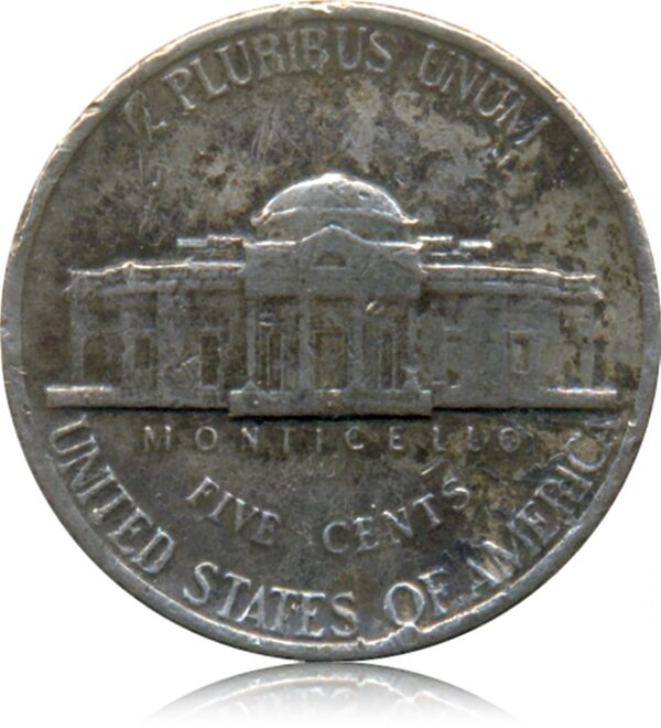1988 5 Five Cents In God We Trust Liberty United State of America Jefferson Nickel Coin - Best Buy - Image 3
