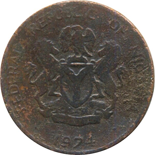 One Kobo 1974 Coin from Nigeria Worth Collecting - Image 3