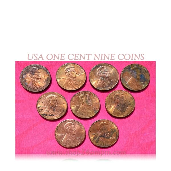USA ONE CENT ONLINE COLLECTOR'S CHOICE & BEST VALUE 9 COINS