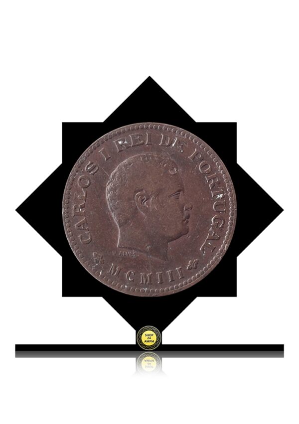 1903 Quarter Tanga India Portugueza Carlos - Collector's Choice