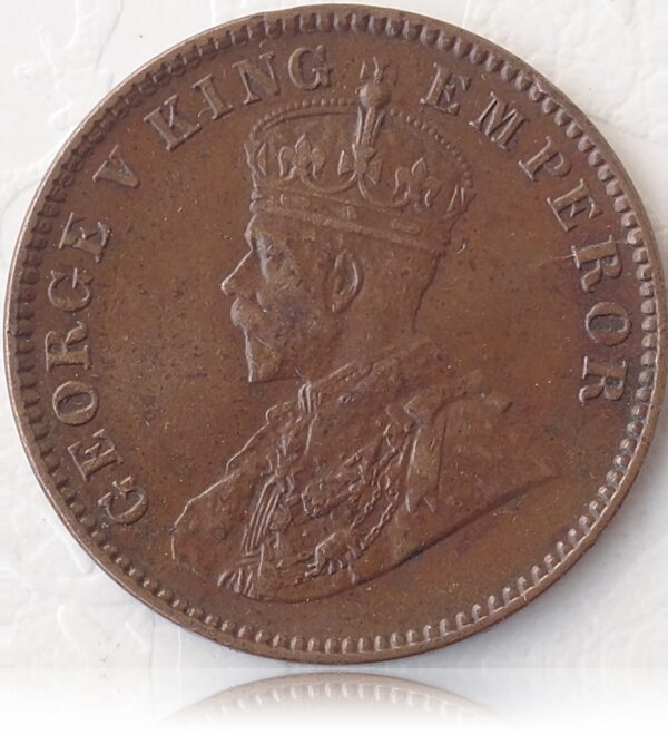 1930 British India 1/4 Quarter Anna King George V Best Buy - Image 2
