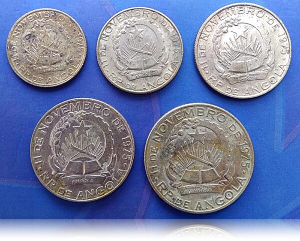 1 Kwanza 2 Kwanza 5 Kwanza 10 Kwanza 20 Kwanza coins Angola 1 to 5 rare coins - Best Buy All time Worth - Image 3