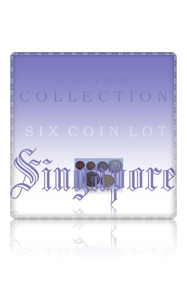Singapore full set of currency coins 6 lot rare years - Best Buy