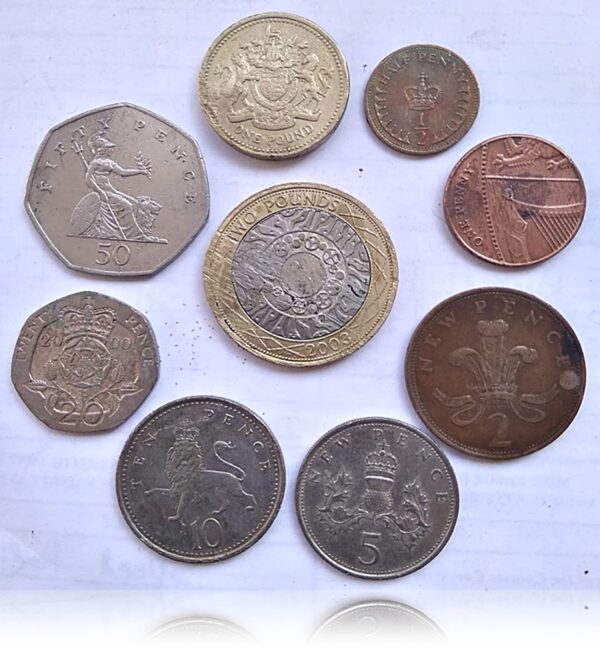 United Kingdom full set currency coins 9 lot very rare collection1705 - Image 2