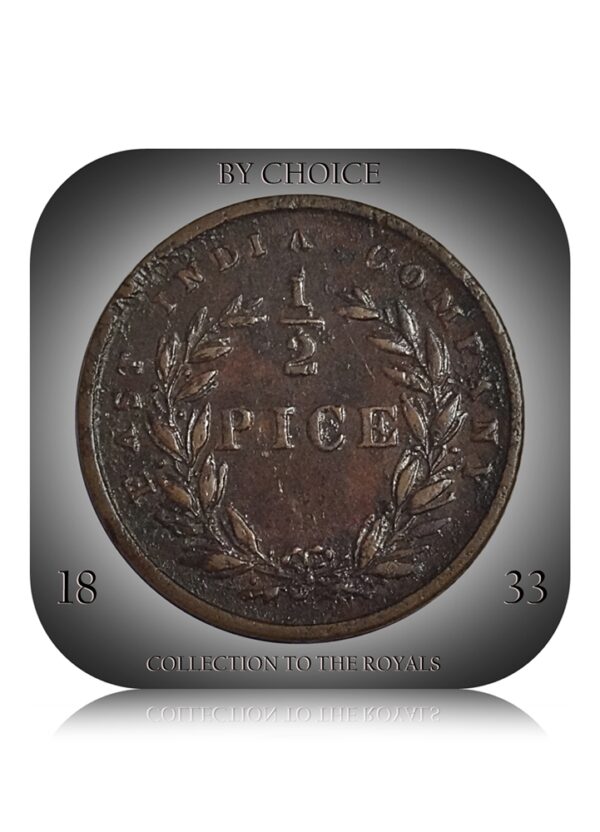 1853 1/2 Half Pice East India Company - Best buy