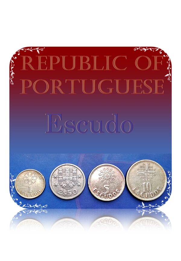 Escudo Republic of Portuguese coins set 1, 2.5, 5,10 hard to Collect - Worth Collecting