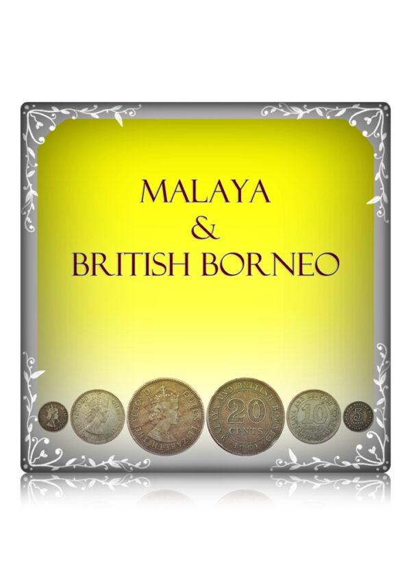 Very very rare collection Malaya and British Borneo 5,10,20 cents combo Coins - Worth Buy