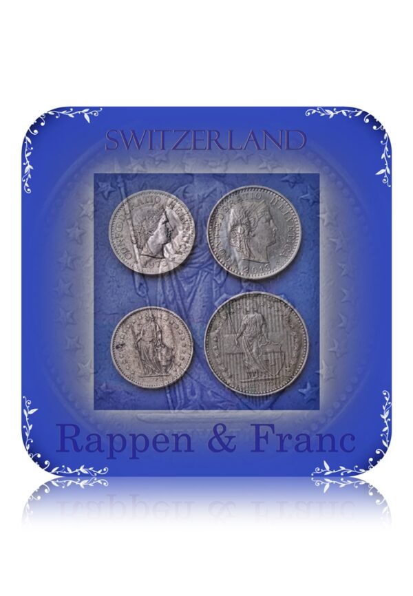 Switzerland coins 10 20 rappen franc combos