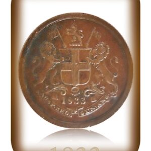 1833 East India Company PIE Copper Coin