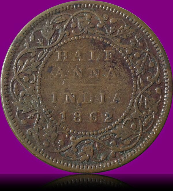 1962 Half Anna