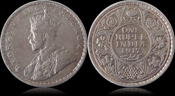 1917 1 Rupee