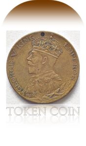 1919 King George V Token Coin