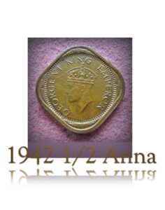 1942 Half Anna King George VI