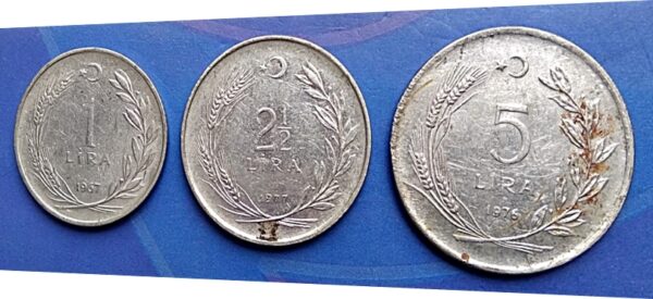 Turkey lira big size rare collection
