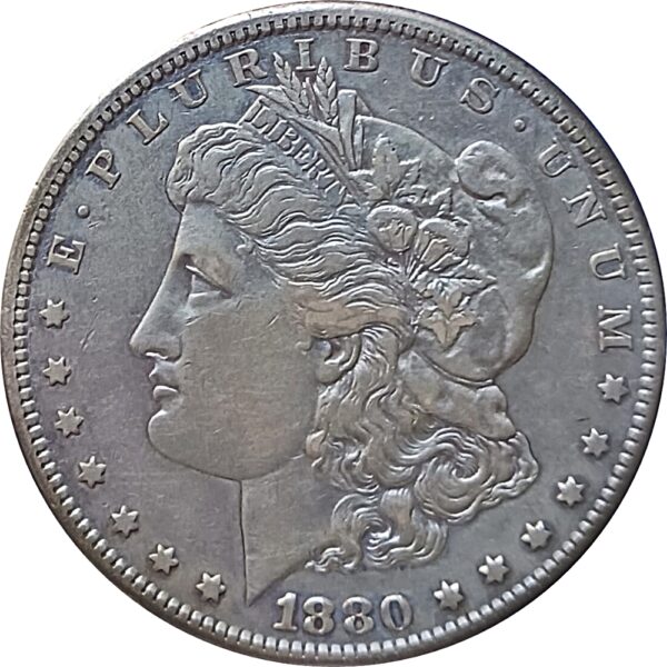 1880 United States Morgan Silver 1 Dollar