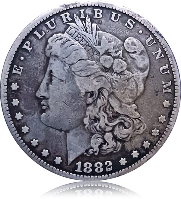 1882 United States Morgan Silver 1 Dollar