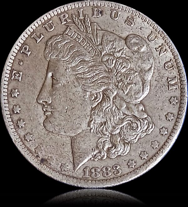1883 United States Morgan Silver Dollar with Original Luster -O mint