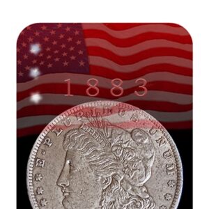 1883 United States Morgan Silver Dollar with Original Luster -O mint RARE