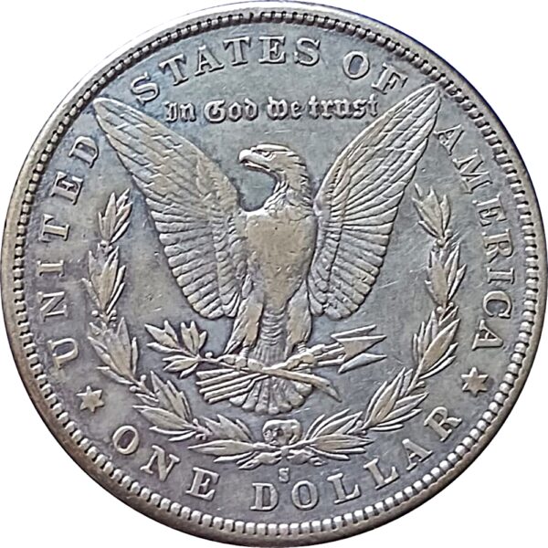 1921 United States Morgan Silver 1 Dollar S mint