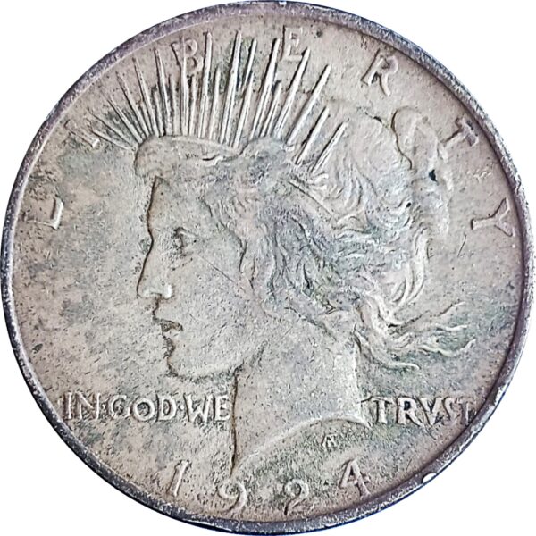 1924 United States Peace Silver Dollar