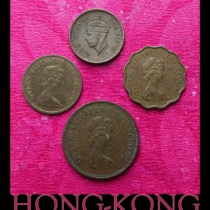 Hongkong rare coins 5,10,20,50 Cents