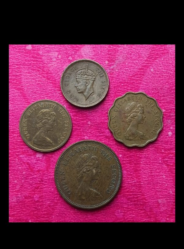 Hong kong rare coins 5,10,20,50 Cents - Image 2