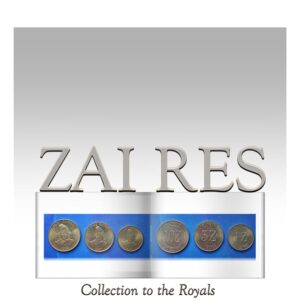 Zaires rare coins 1,5,10 zaires