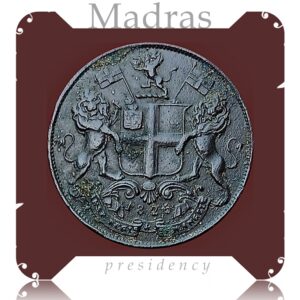 1925 4 pie Madras Presidency (AH 1240) Top Class Condition