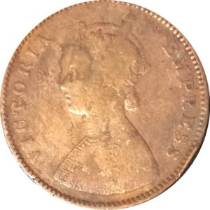 1877 Half Anna Victoria Empress O 1 1877 Half Anna Victoria Empress O