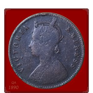 1890 Quarter Anna Victoria Empress