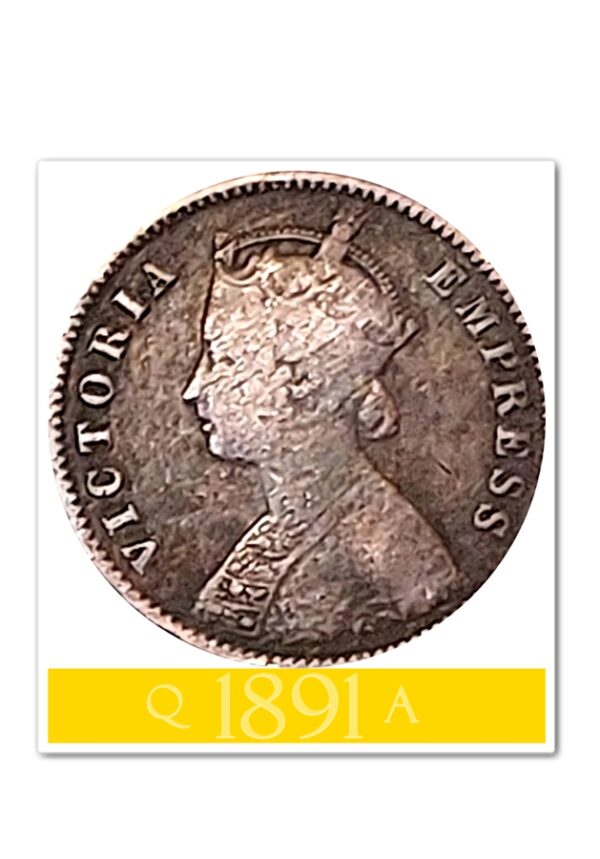 1891 Quarter anna